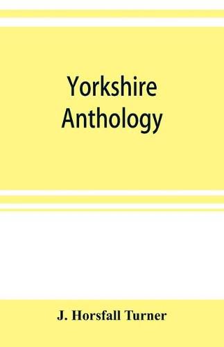 Cover image for Yorkshire anthology