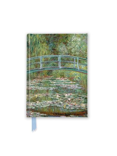 Cover image for Claude Monet: Bridge over a Pond of Water Lilies 2026 Luxury Pocket Diary Planner - Week to View