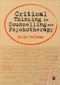 Cover image for Critical Thinking in Counselling and Psychotherapy