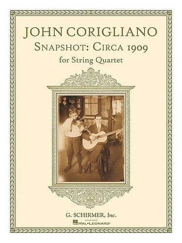 Cover image for John Corigliano - Snapshot: Circa 1909: For String Quartet