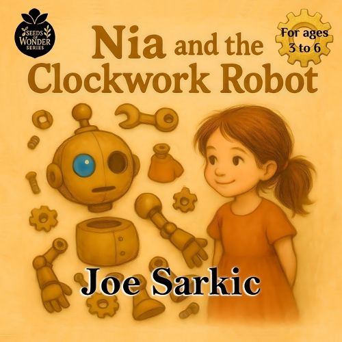 Cover image for Nia and the Clockwork Robot