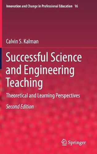 Cover image for Successful Science and Engineering Teaching: Theoretical and Learning Perspectives