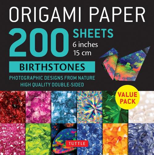 Cover image for Origami Paper Birthstones