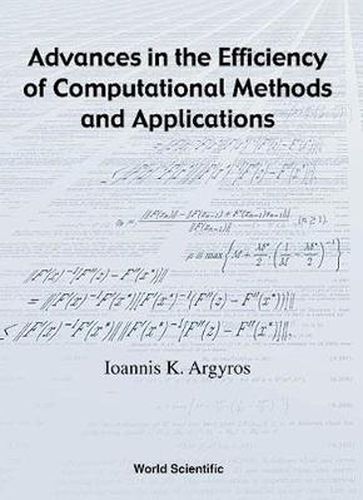 Cover image for Advances In The Efficiency Of Computational Methods And Applications