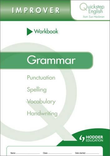 Cover image for Quickstep English Workbook Grammar Improver Stage