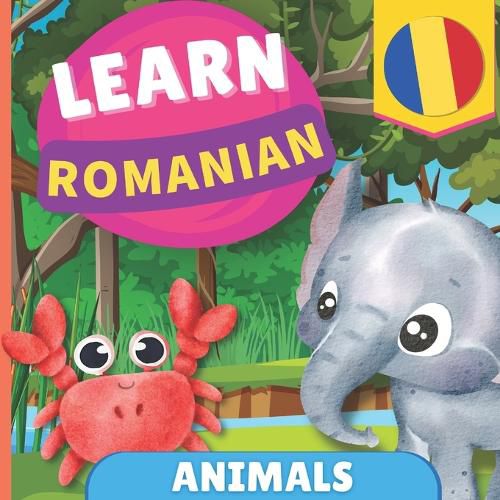 Cover image for Learn romanian - Animals