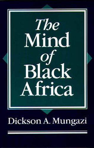 The Mind of Black Africa