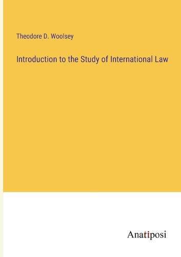 Introduction to the Study of International Law