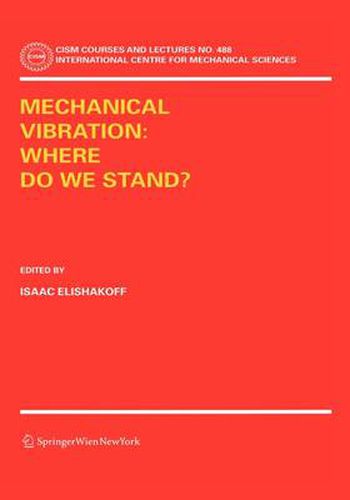 Cover image for Mechanical Vibration: Where Do We Stand?