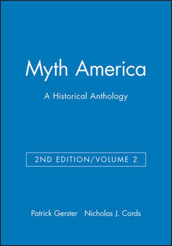 Cover image for Myth America: A Historical Anthology