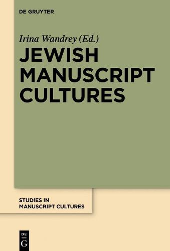 Cover image for Jewish Manuscript Cultures: New Perspectives