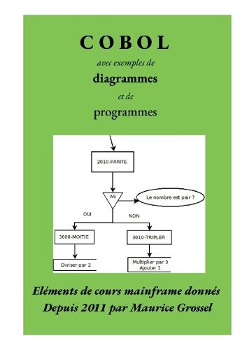 Cover image for Cobol, avec exemples de diagrammes et de programmes