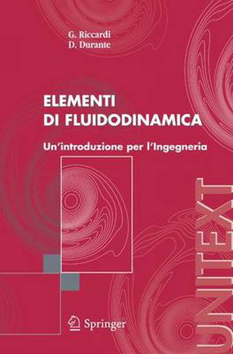 Cover image for Elementi di fluidodinamica: Un'introduzione per l'Ingegneria