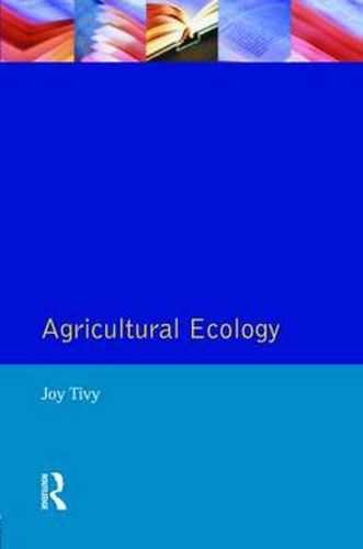 Cover image for Agricultural Ecology