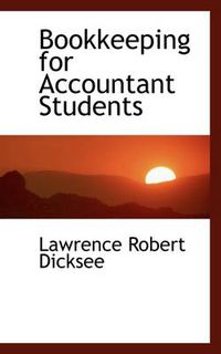 Cover image for Bookkeeping for Accountant Students