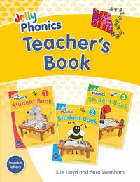 Cover image for Jolly Phonics Teacher's Book: In Print Letters (American English edition)