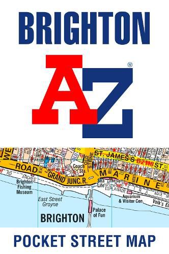 Cover image for Brighton A-Z Pocket Street Map