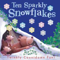 Cover image for Ten Sparkly Snowflakes