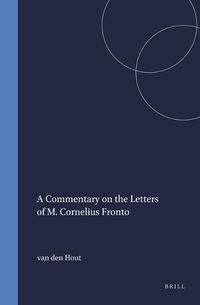 Cover image for A Commentary on the Letters of M. Cornelius Fronto