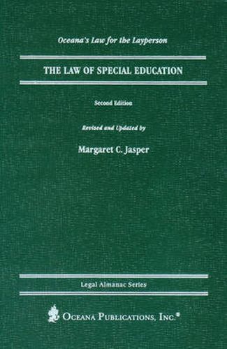 Cover image for The Law Of Special Education