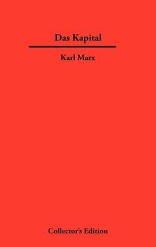 Cover image for Das Kapital