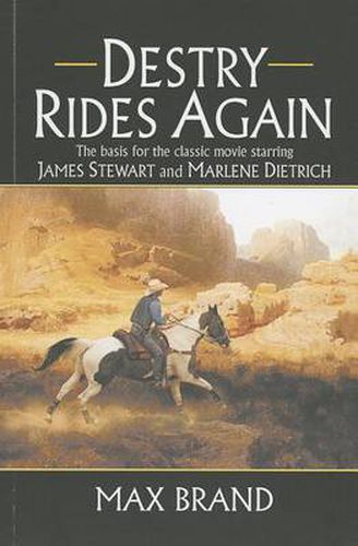 Cover image for Destry Rides Again