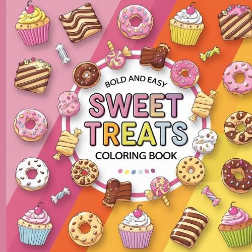 Cover image for Sweet Treats Coloring Book