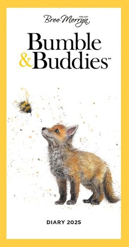 Cover image for 2025 Bree Merryn Bumble & Buddies Slim Diary Planner