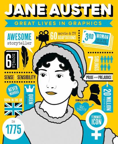 Cover image for Great Lives in Graphics: Jane Austen