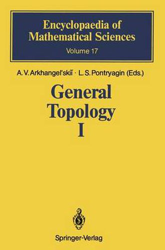 Cover image for General Topology I: Basic Concepts and Constructions Dimension Theory