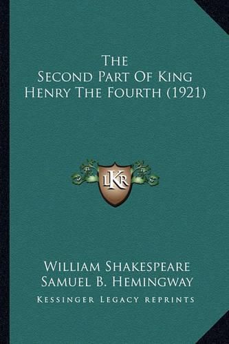 The Second Part of King Henry the Fourth (1921)