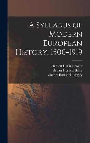 Cover image for A Syllabus of Modern European History, 1500-1919