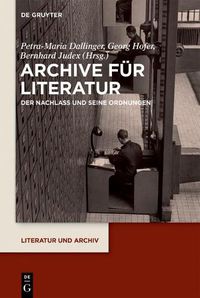 Cover image for Archive fur Literatur