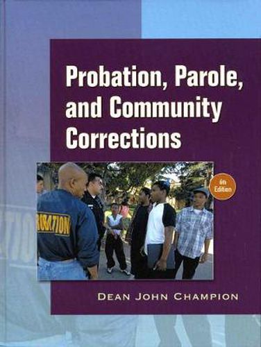 Cover image for Probation, Parole and Community Corrections