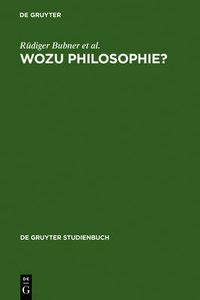 Cover image for Wozu Philosophie?