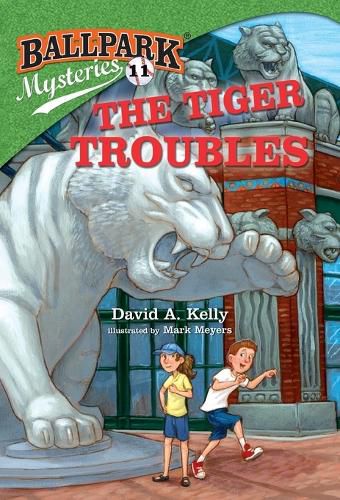 Cover image for Ballpark Mysteries #11: The Tiger Troubles