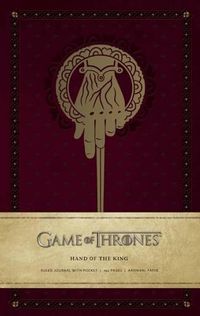 Cover image for Game of Thrones: Hand of the King Hardcover Ruled Journal
