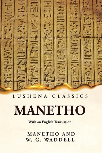 Cover image for Manetho With an English Translation