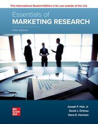 Cover image for ISE Essentials of Marketing Research