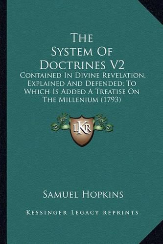 Cover image for The System Of Doctrines V2