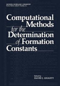 Cover image for Computational Methods for the Determination of Formation Constants