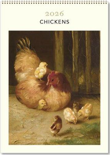Cover image for Chickens Medium 2026 Calendar