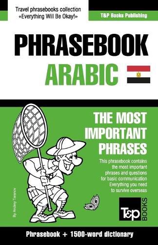 Cover image for English-Egyptian Arabic phrasebook and 1500-word dictionary