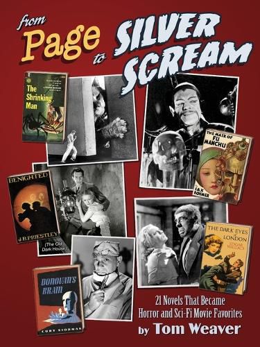 Cover image for From Page to Silver Scream - 21 Novels That Became Horror and Sci-Fi Movie Favorites