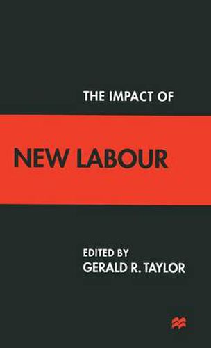 Cover image for The Impact of New Labour