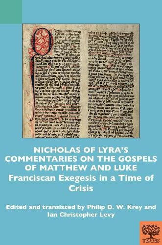 Cover image for Nicholas of Lyra's Commentaries on the Gospels of Matthew and Luke