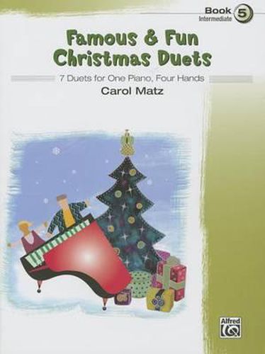 Cover image for Famous & Fun Christmas Duets, Book 5