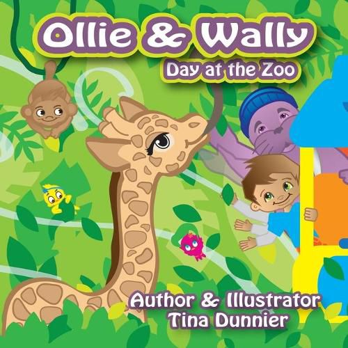 Cover image for Ollie and Wally: Day at the Zoo