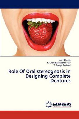 Cover image for Role of Oral Stereognosis in Designing Complete Dentures