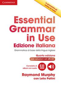 Cover image for Essential Grammar in Use Book with Answers and Interactive eBook Italian Edition